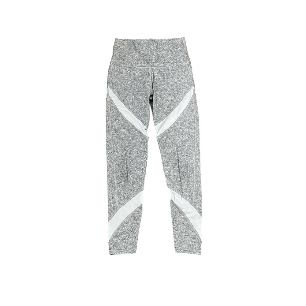Aerie Leggings Size XS Gray Womens Athleisure Stretch Blend Yoga Exercise 22X24